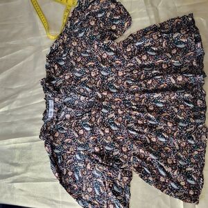 Zara Strapless Dress - Multicolor Floral
